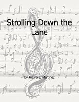 Strolling Down the Lane Concert Band sheet music cover